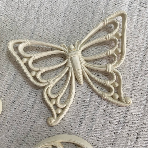 Vintage Homco Butterfly Wall Decor Boho - Picture 3 of 5